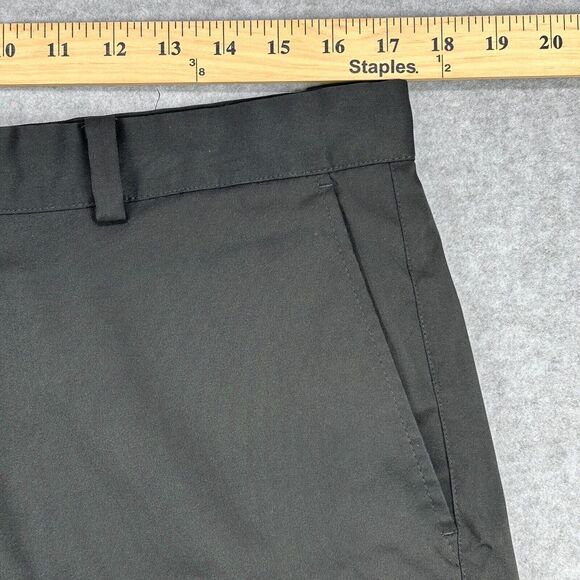 Nike Golf Shorts Men's 34 Black Chino‎ Tour Performance Dri-Fit Stretch Athletic - Picture 12 of 16